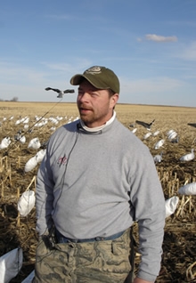 Snow Goose Hunting with Dean Tlougan